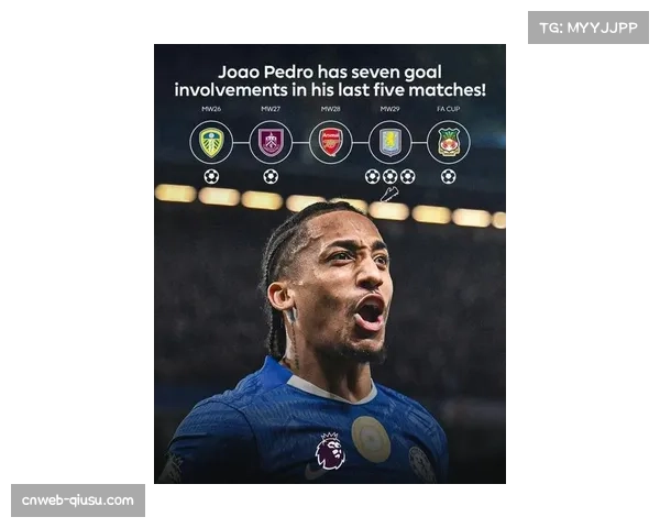 切尔西若昂佩德罗2026年八球领跑射手榜，锋线核心状态火热